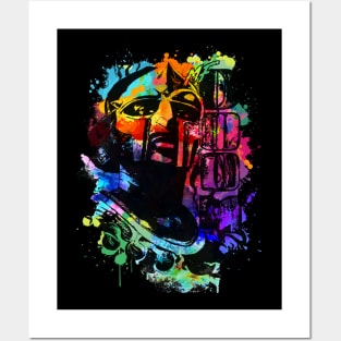 MF DOOM - Watercolour Art Styles Posters and Art